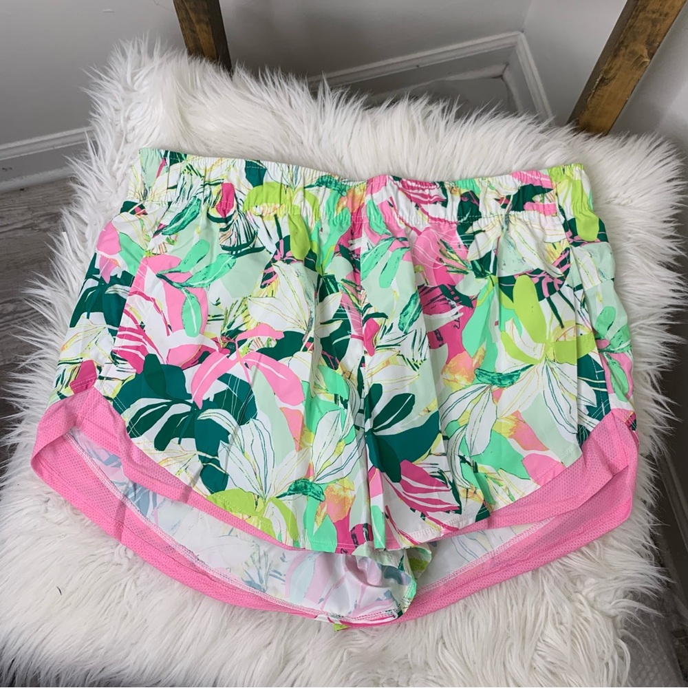 Athletic Works Floral Pink Women's Shorts L